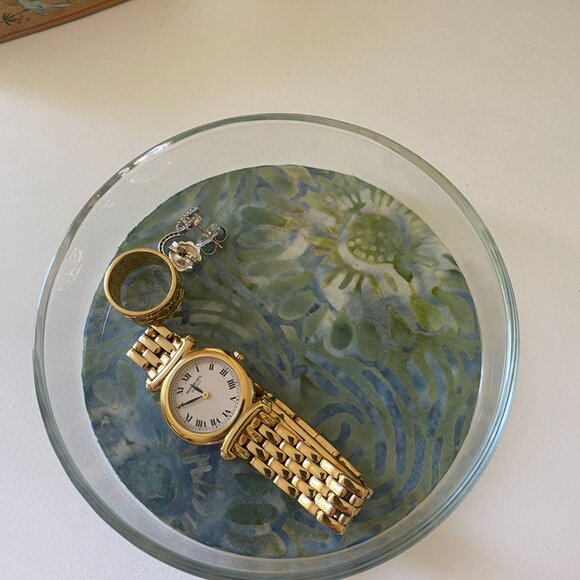 Decoupage Jewelry Box Trinket Box Vanity Tray - Picture 3 of 4